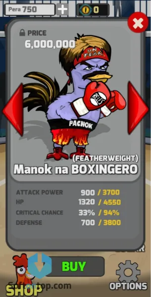 Manok Na Pula Mod APK Max Level 1000