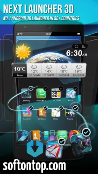 Next Launcher 3D Shell APK