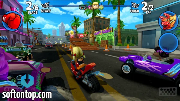 Beach Buggy Racing 2 Mod APK unlocked all cars