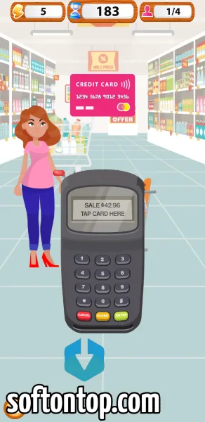 Supermarket Cashier Simulator Mod APK free download