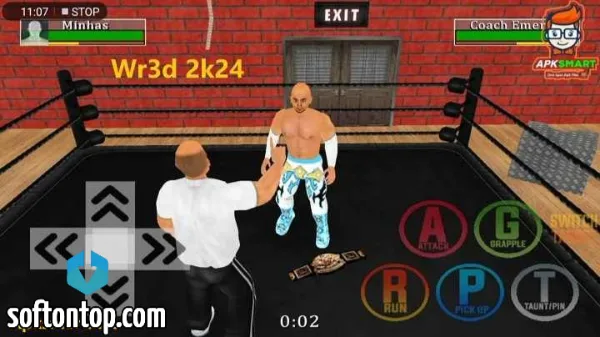 WR3D 2K24 Mod APK