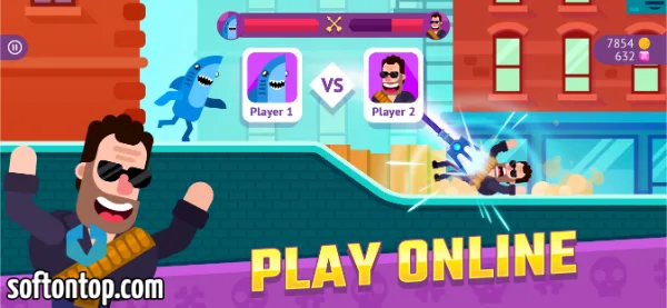 Bowmasters Mod APK all characters unlocked