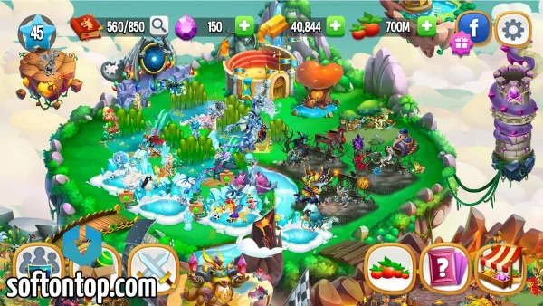 Dragon City Mod APK unlimited money and gems