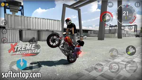 Mod APK Xtreme Motorbikes Vario 150