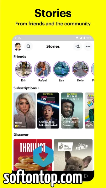 Snapchat Mod APK premium unlocked