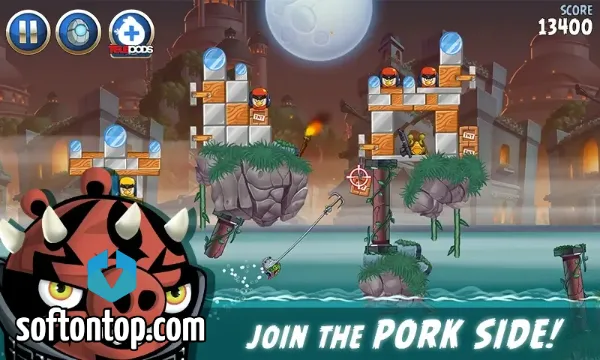 Angry Birds Star Wars Mod APK Path of the Jedi unlocked