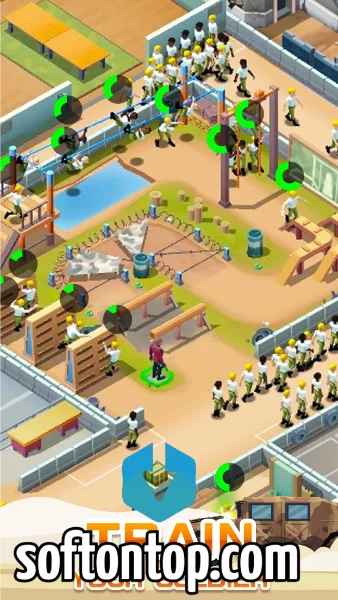 Army Tycoon Idle Base Mod APK unlocked everything