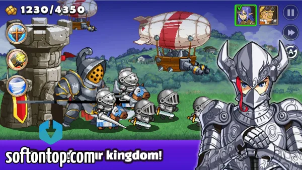 Kingdom Wars Mod APK free shopping