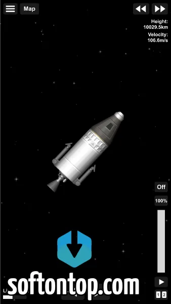 Spaceflight Simulator Mod APK unlocked all parts