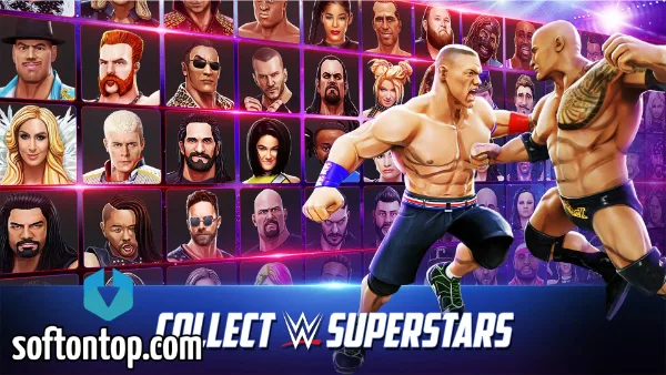 WWE Mayhem Mod APK all characters unlocked