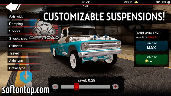 Offroad Outlaws Mod APK free shopping