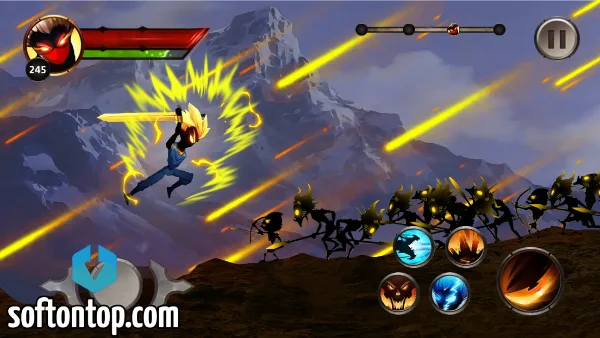 Stickman Legends Mod APK unlimited money and gems