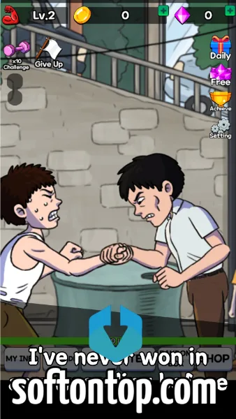 Arm Wrestling Clicker Mod APK unlimited money and gems