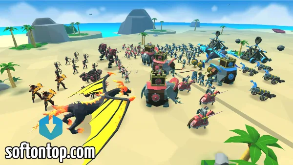 Epic Battle Simulator 2 Mod APK unlimited diamonds and coins