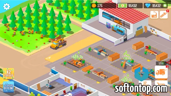 Idle Lumber Empire Mod APK free shopping