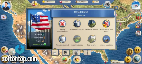 MA2 President Simulator Pro Mod APK free purchase