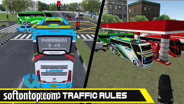 Mobile Bus Simulator old version v1.0.3 unlimited money