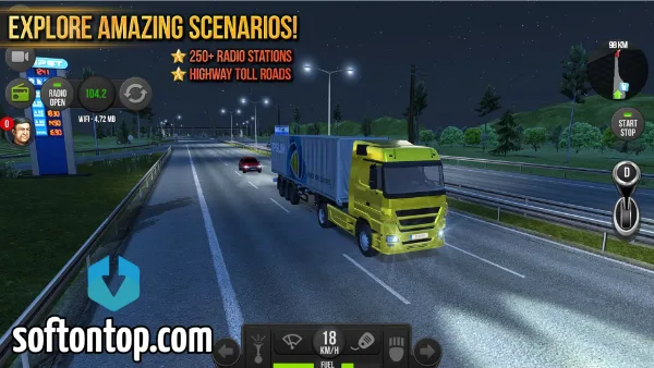 Truck Simulator Europe Mod APK unlimited money