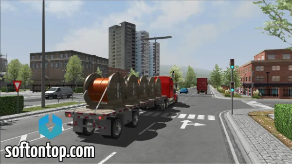 Universal Truck Simulator Mod APK unlimited money unlock and trailers