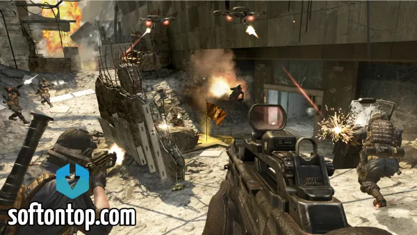 Call of Duty Black Ops 2 PPSSPP Zip file download for Android