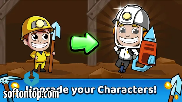 Idle Miner Tycoon Mod APK free shopping