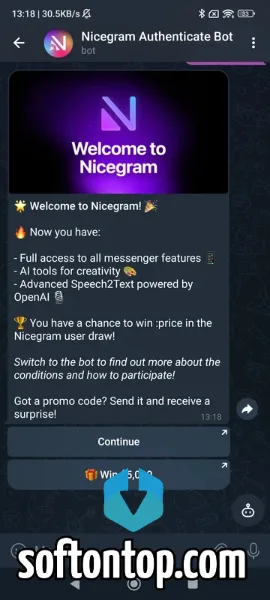 Nicegram Mod APK premium unlocked