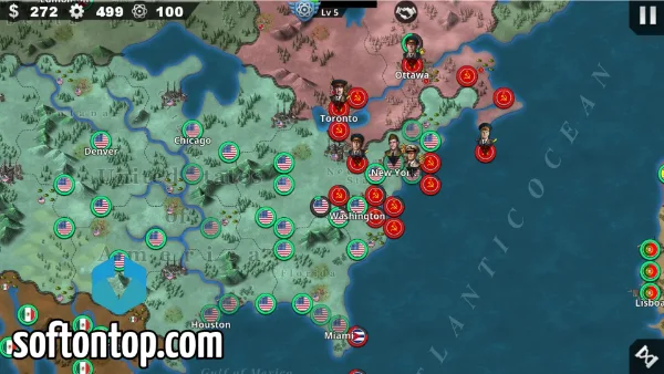 World Conqueror 4 Mod APK max level