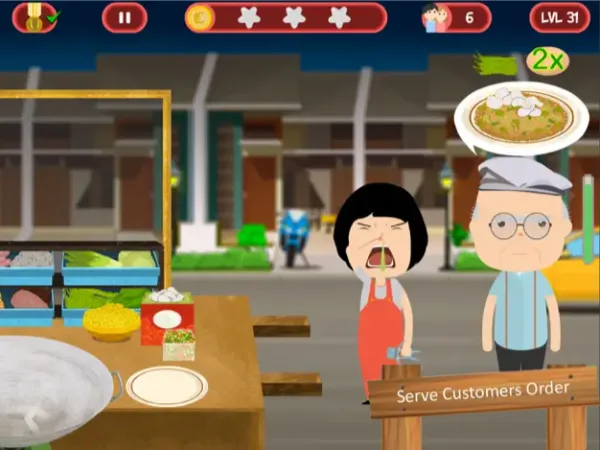 Nasi Goreng Frenzy Mod APK unlimited money